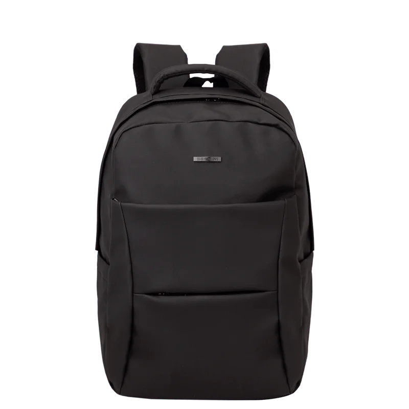 Mochila Grande 1 Compartimento Notebook 15,6 Sestini Hydroblock Work - Preto