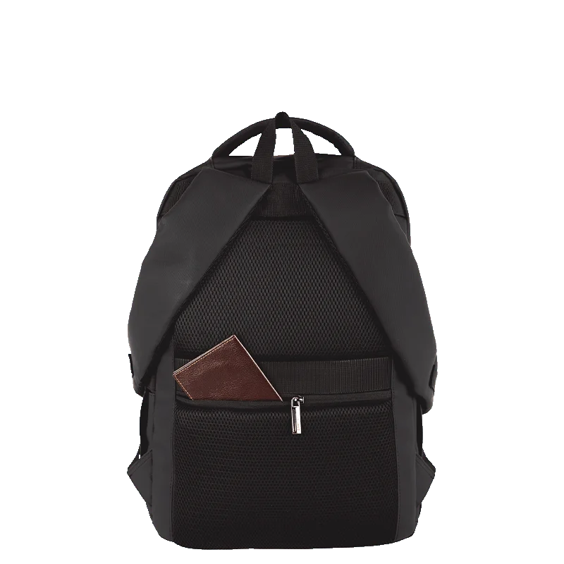 Mochila Grande 1 Compartimento Notebook 15,6 Sestini Hydroblock Work - Preto