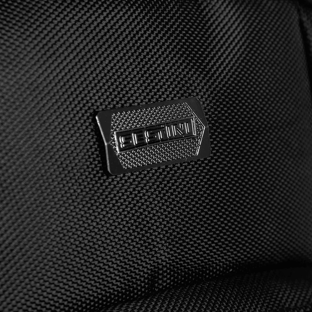Mochila Grande 2 Compartimentos Cabo de Aço Notebook Sestini ST4000 - Preto