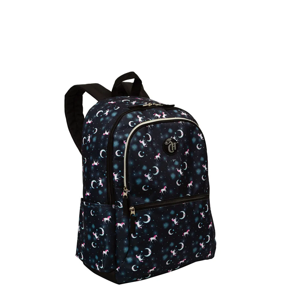 Mochila Grande 2 Compartimentos Capricho 21X02 Constelação