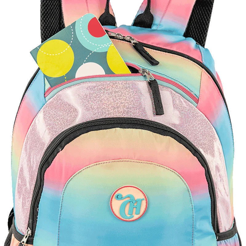 Mochila Grande 2 Compartimentos Capricho Sunday - Degradê