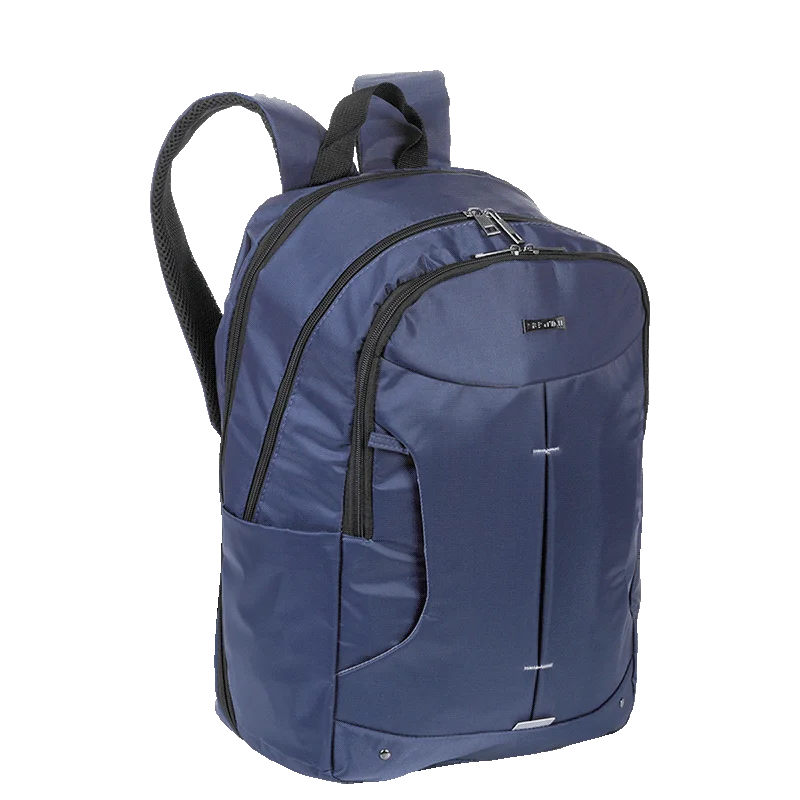 Mochila Grande 2 Compartimentos Expansível Sestini New Next - Azul
