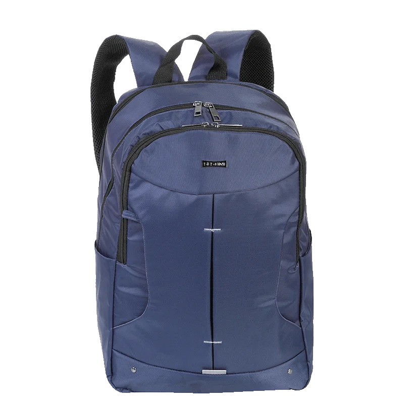 Mochila Grande 2 Compartimentos Expansível Sestini New Next - Azul