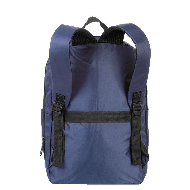 Mochila Grande 2 Compartimentos Expansível Sestini New Next - Azul