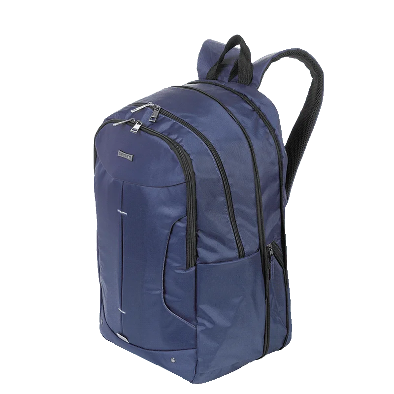 Mochila Grande 2 Compartimentos Expansível Sestini New Next - Azul