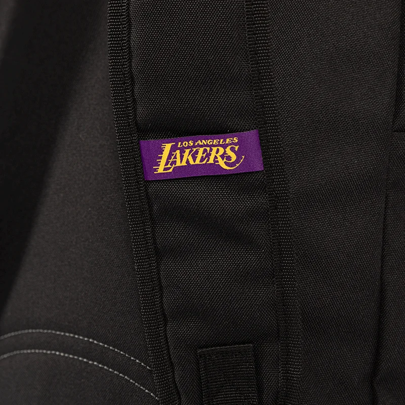 Mochila Grande 2 Compartimentos NBA Legend Lakers - Preto e Roxo