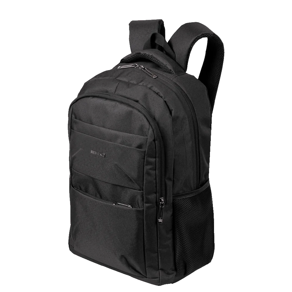 Mochila Grande 2 Compartimentos Notebook 15,6 Sestini City III - Preto