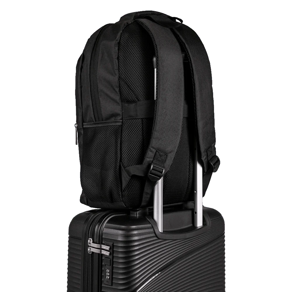 Mochila Grande 2 Compartimentos Notebook 15,6 Sestini City III - Preto