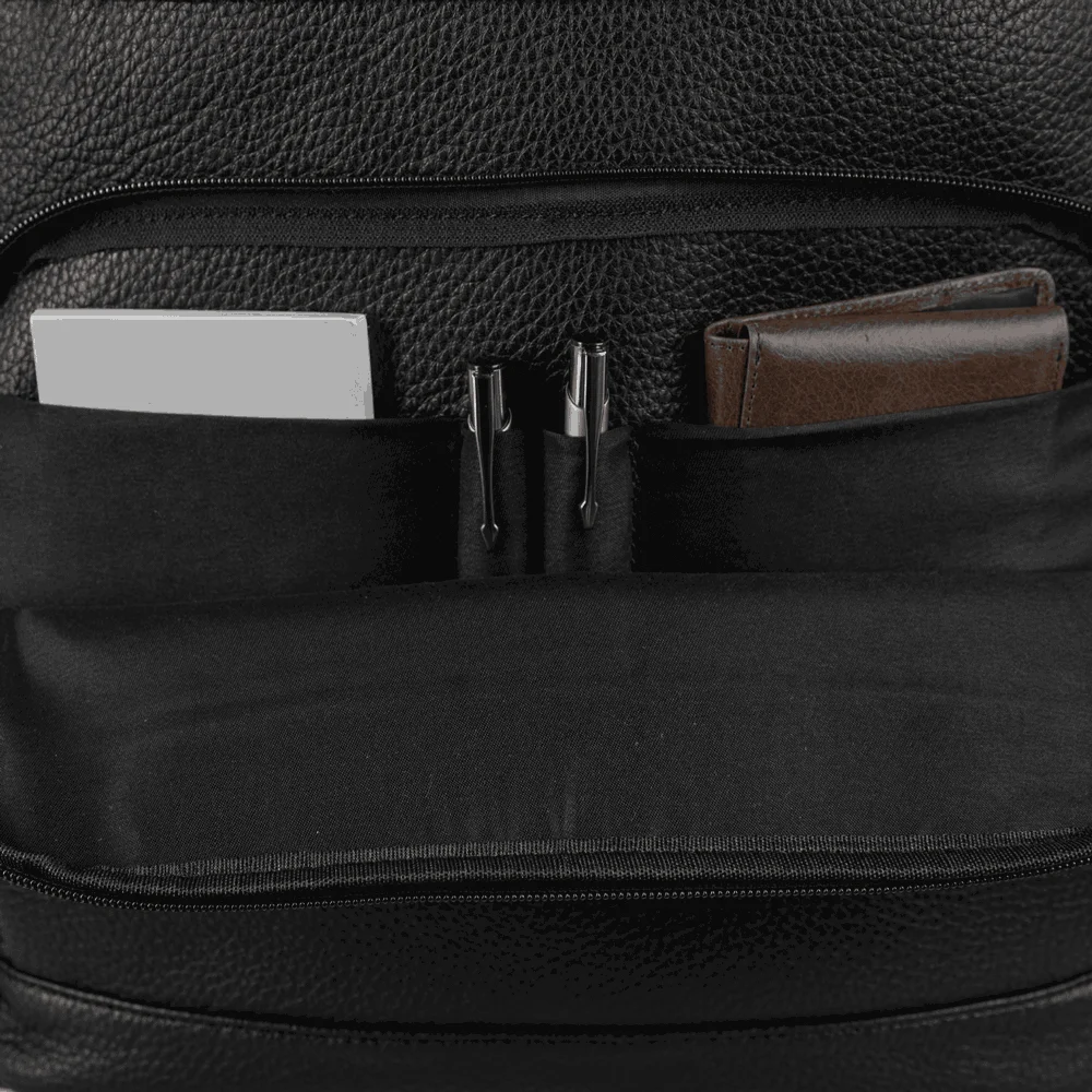 Mochila Grande 2 Compartimentos Notebook 15,6 Sestini Core - Preto