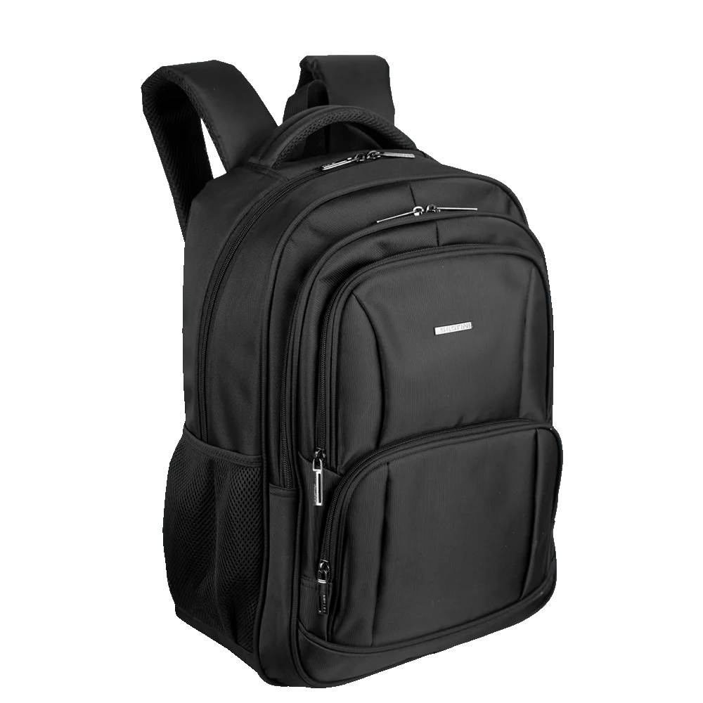 Mochila Grande 2 Compartimentos Notebook 15,6 Sestini Impact - Preto