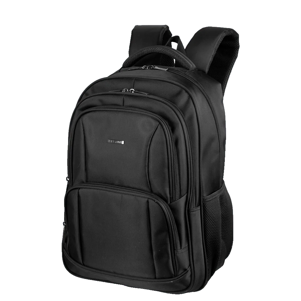 Mochila Grande 2 Compartimentos Notebook 15,6 Sestini Impact - Preto