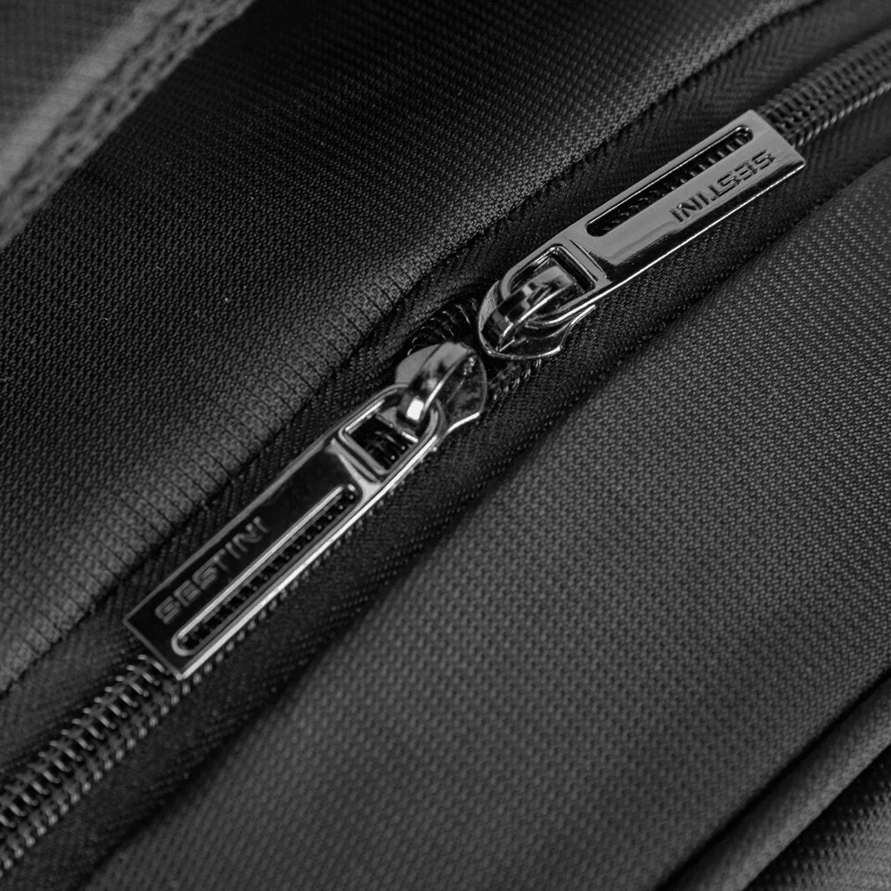 Mochila Grande 2 Compartimentos Notebook 15,6 Sestini Impact - Preto