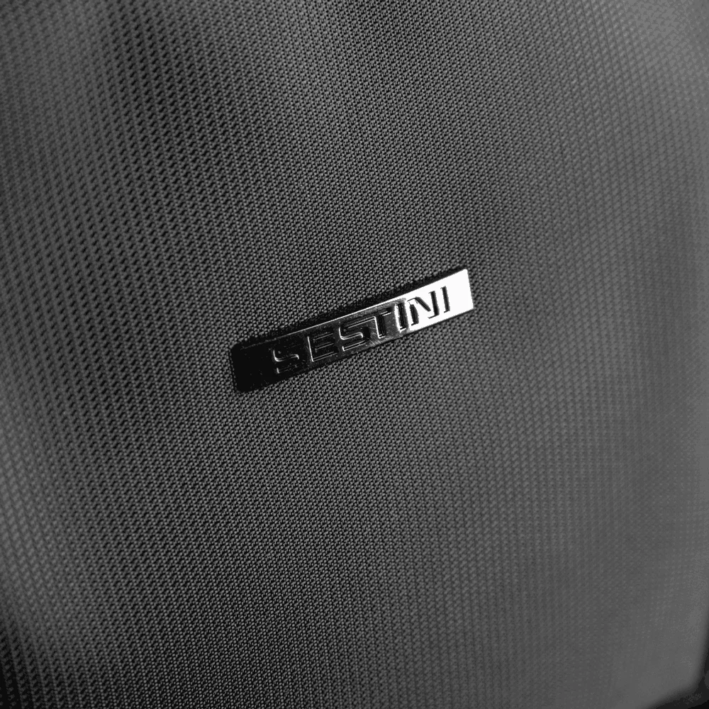 Mochila Grande 2 Compartimentos Notebook 15,6 Sestini Impact - Preto
