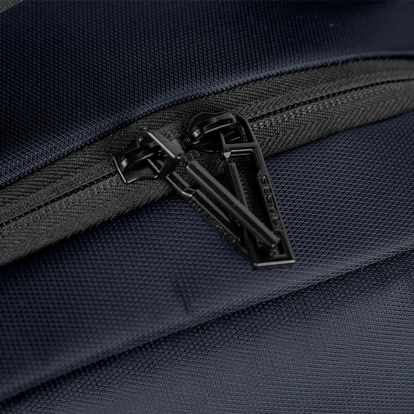 Mochila Grande 2 Compartimentos Notebook 15,6 Sestini Logic - Marinho