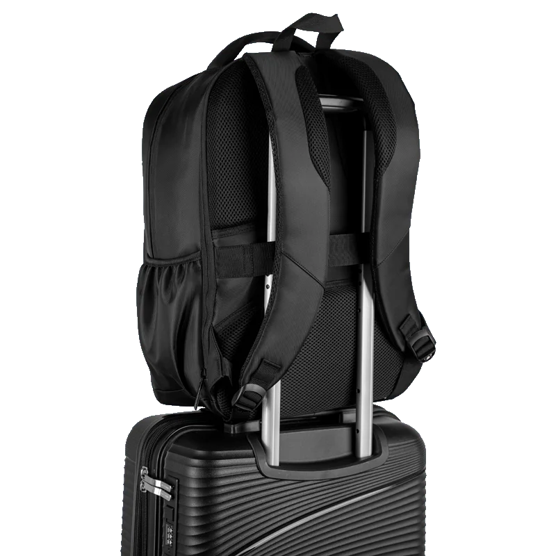 Mochila Grande 2 Compartimentos Notebook 15,6 Sestini Logic - Preto