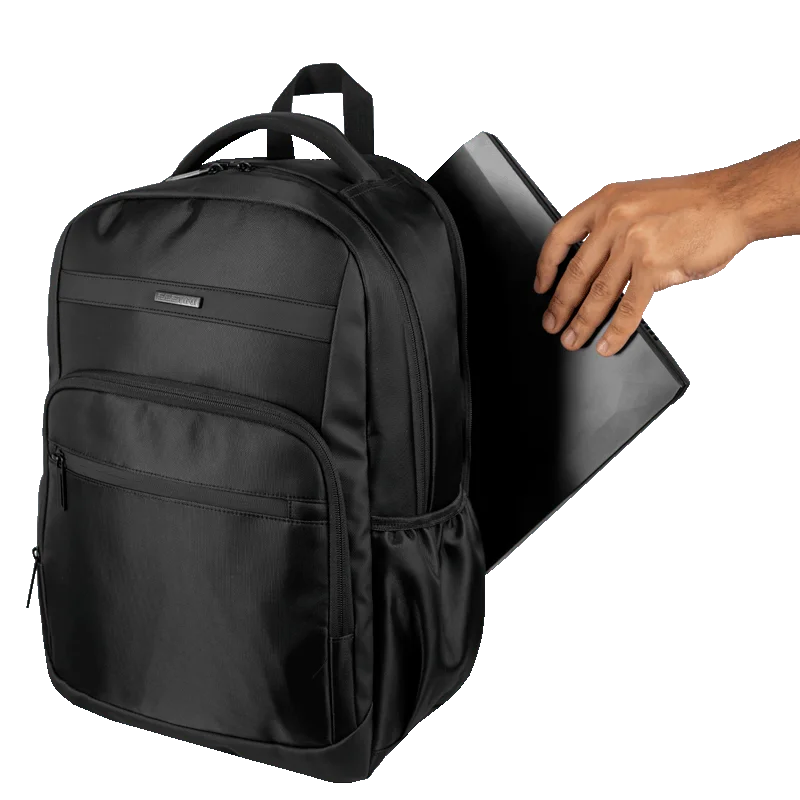 Mochila Grande 2 Compartimentos Notebook 15,6 Sestini Logic - Preto