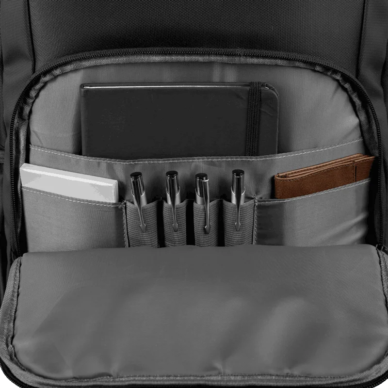 Mochila Grande 2 Compartimentos Notebook 15,6 Sestini Logic - Preto