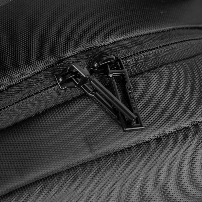 Mochila Grande 2 Compartimentos Notebook 15,6 Sestini Logic - Preto
