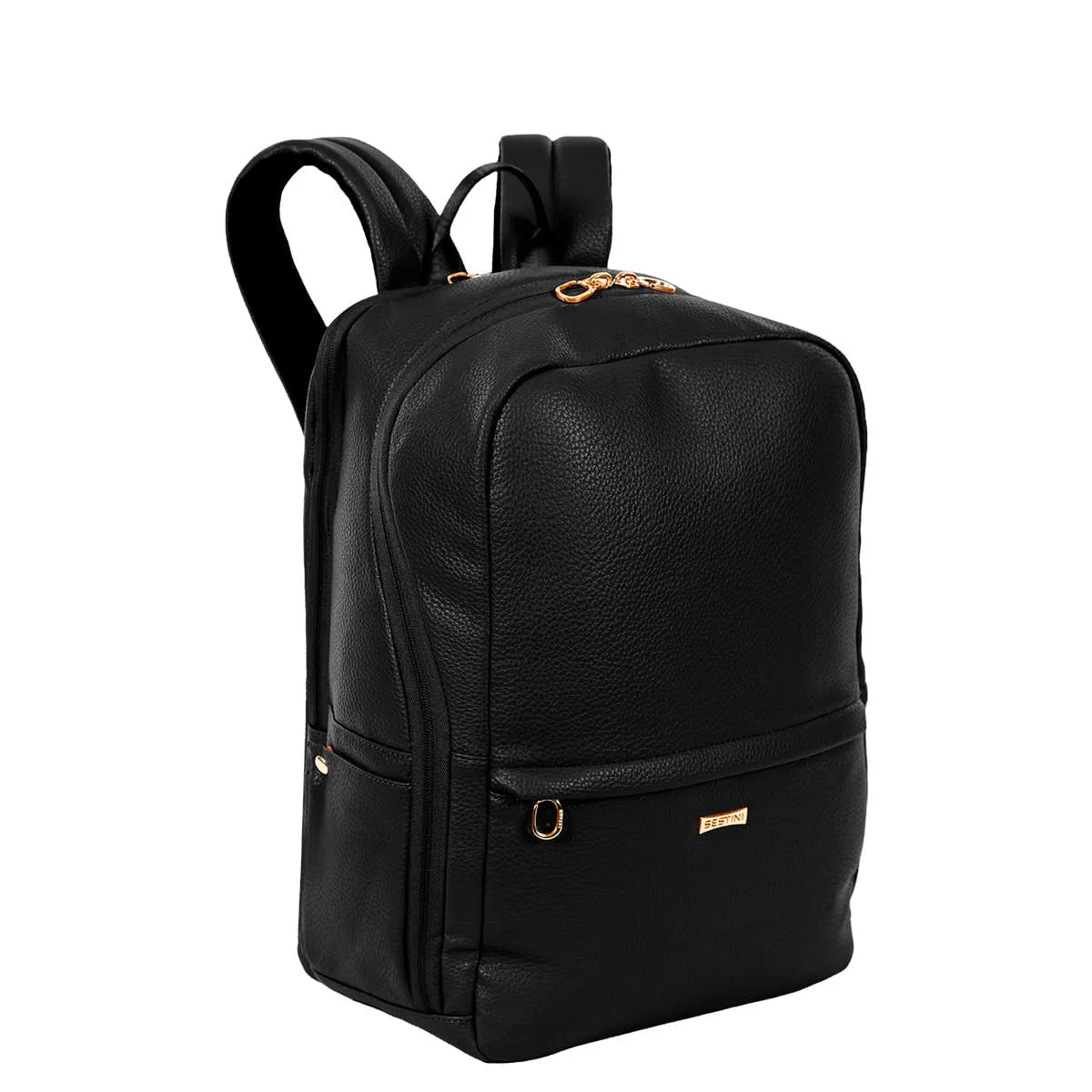 Mochila Grande 2 Compartimentos Notebook 15 Sestini Active F - Preto