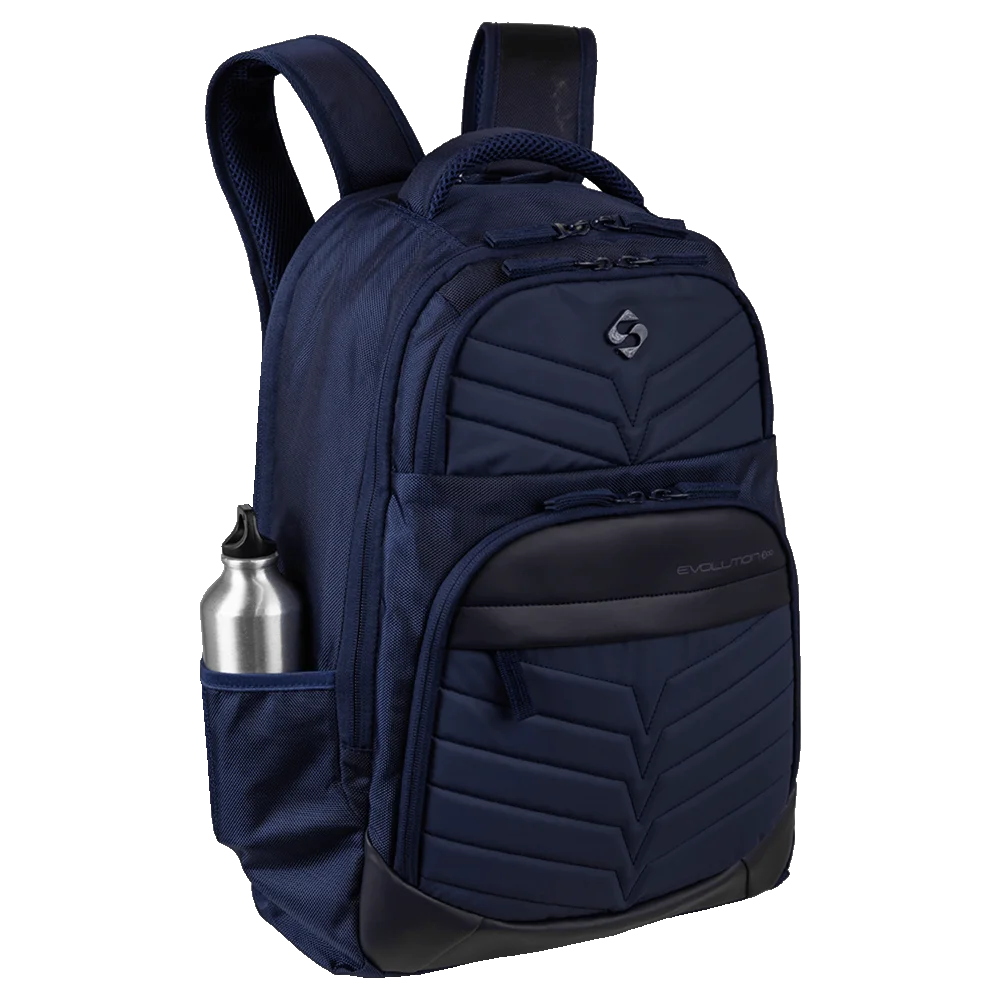 Mochila Grande 2 Compartimentos Notebook Sestini Evolution - Azul Marinho