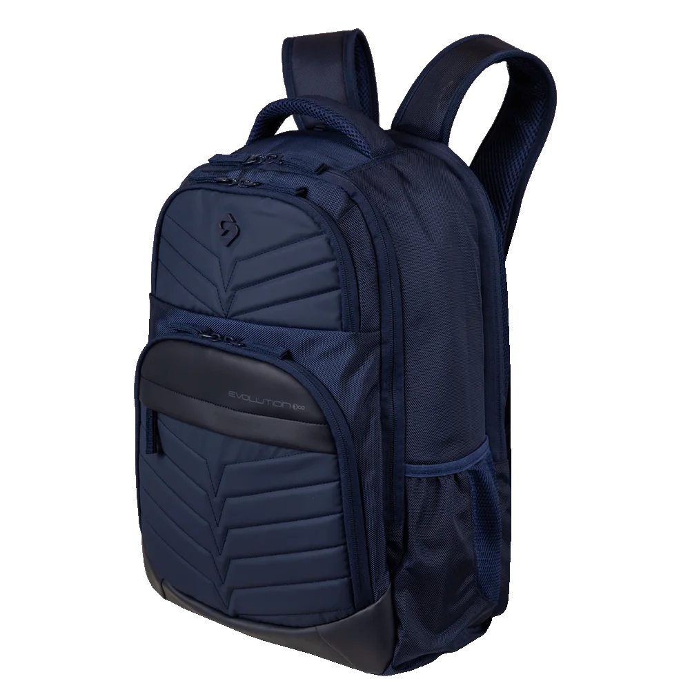 Mochila Grande 2 Compartimentos Notebook Sestini Evolution - Azul Marinho