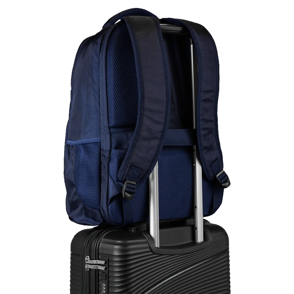 Mochila Grande 2 Compartimentos Notebook Sestini Evolution - Azul Marinho