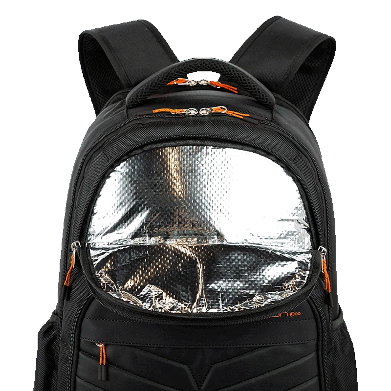 Mochila Grande 2 Compartimentos Notebook Sestini Evolution - Black Fire