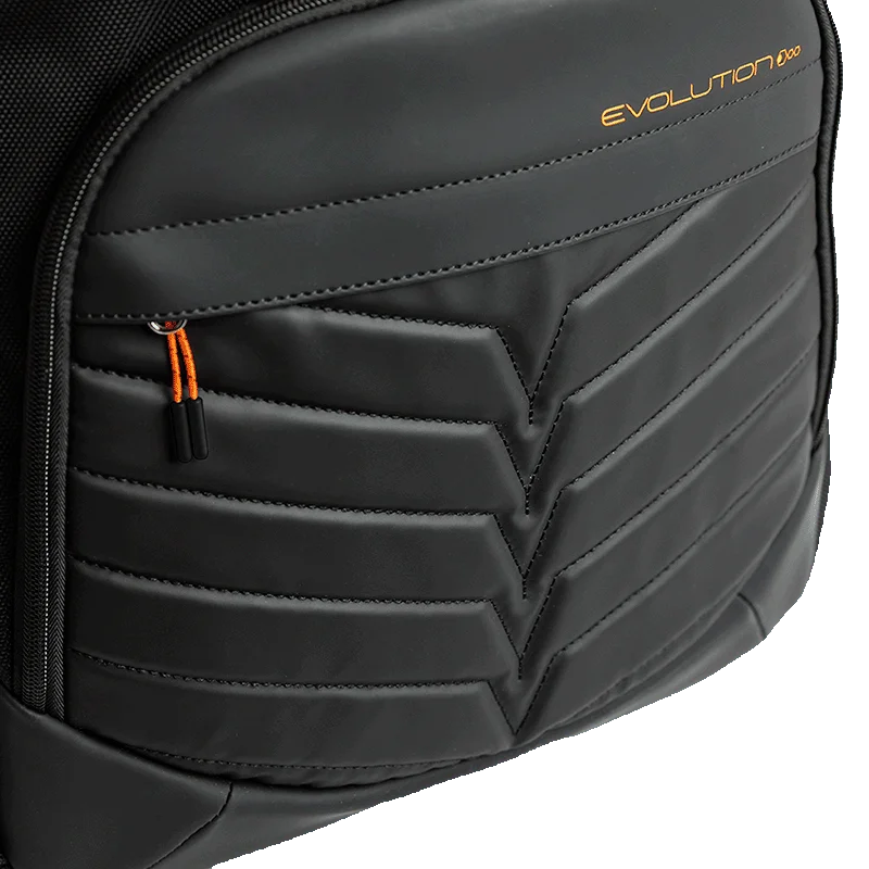 Mochila Grande 2 Compartimentos Notebook Sestini Evolution - Black Fire