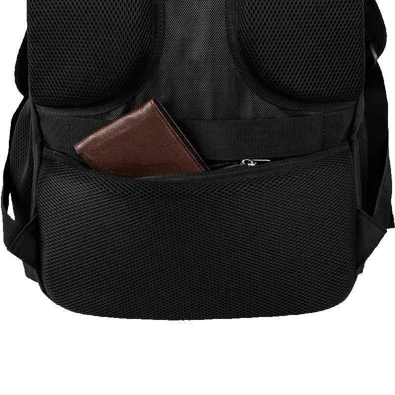 Mochila Grande 2 Compartimentos Notebook Sestini Evolution - Black Fire