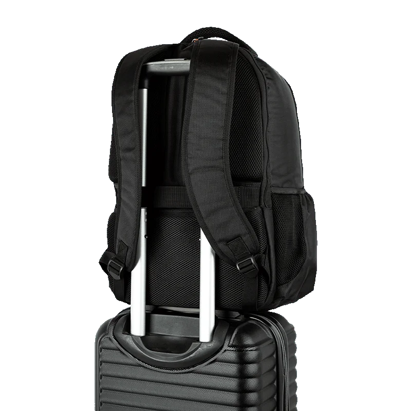 Mochila Grande 2 Compartimentos Notebook Sestini Evolution - Black Fire