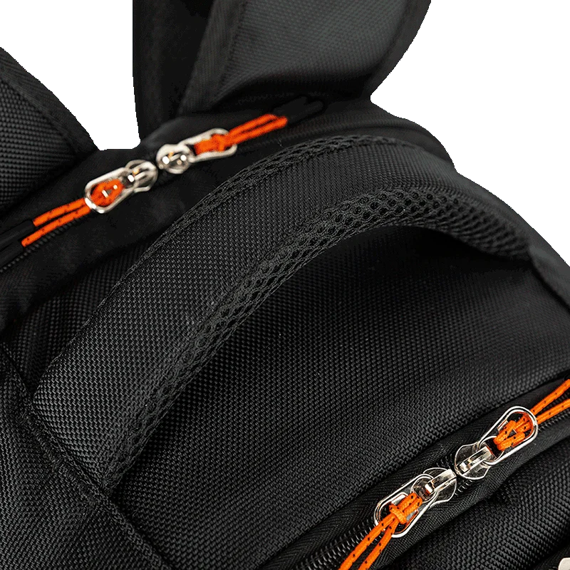 Mochila Grande 2 Compartimentos Notebook Sestini Evolution - Black Fire
