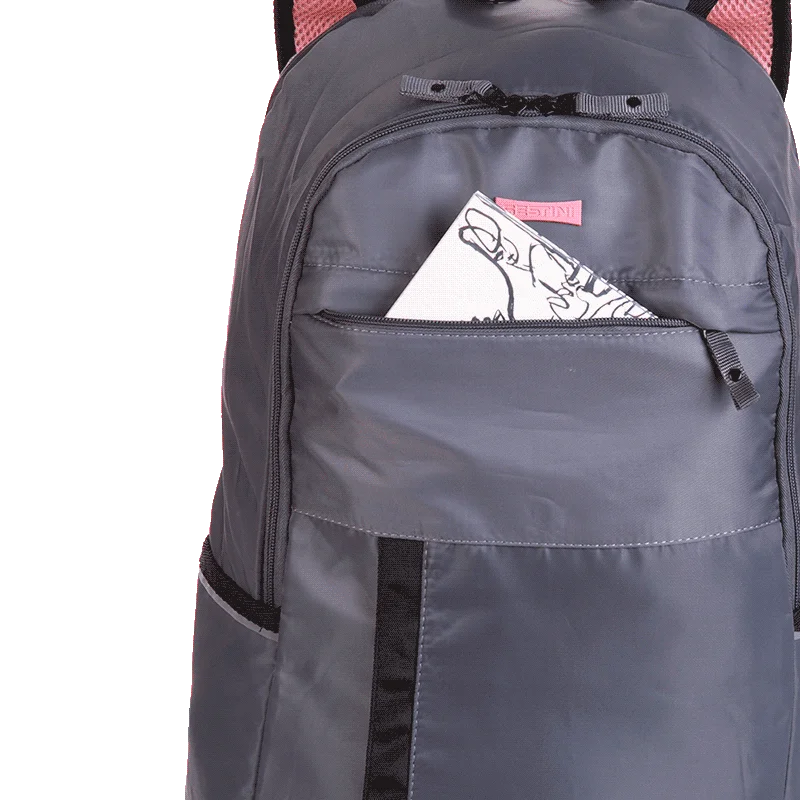 Mochila Grande 2 Compartimentos Notebook Sestini Focuz F - Cinza