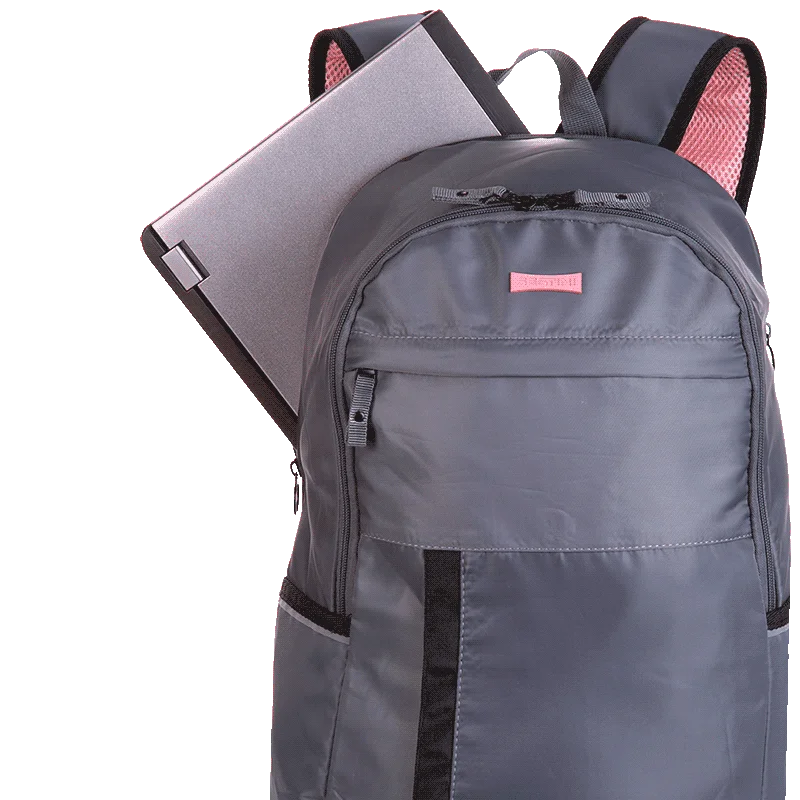 Mochila Grande 2 Compartimentos Notebook Sestini Focuz F - Cinza