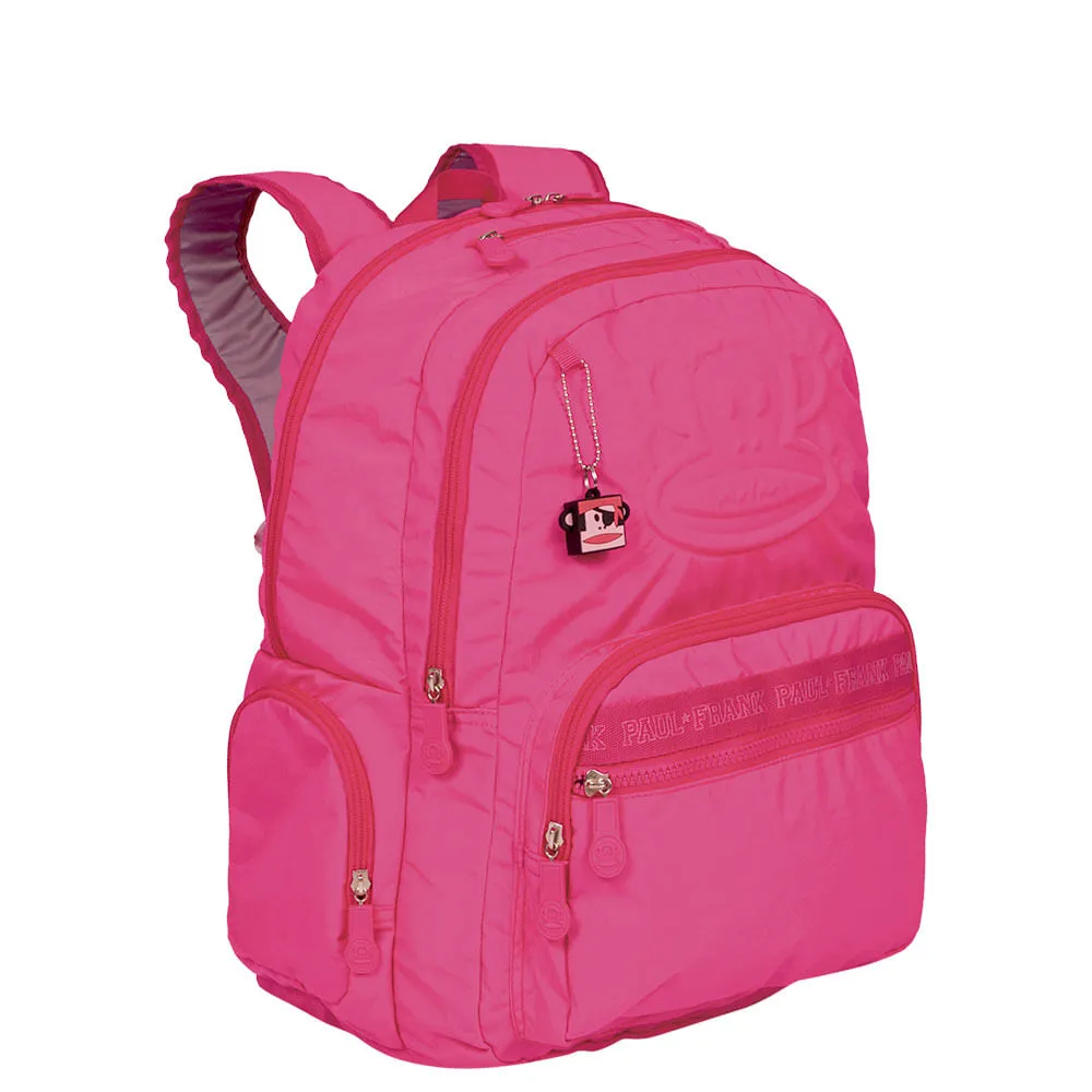 Mochila Grande 2 Compartimentos Paul Frank 21T03 Pink