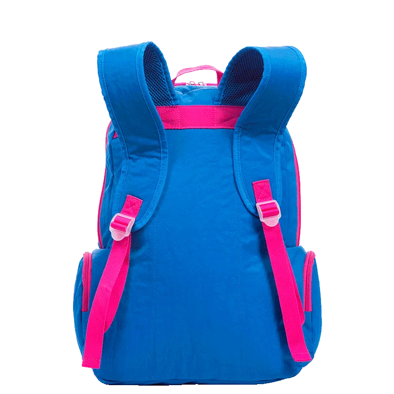 Mochila Grande 2 Compartimentos Paul Frank Classics Azul - Aquamarine
