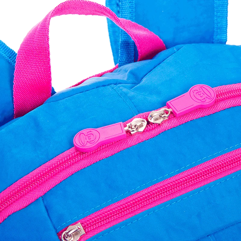 Mochila Grande 2 Compartimentos Paul Frank Classics Azul - Aquamarine