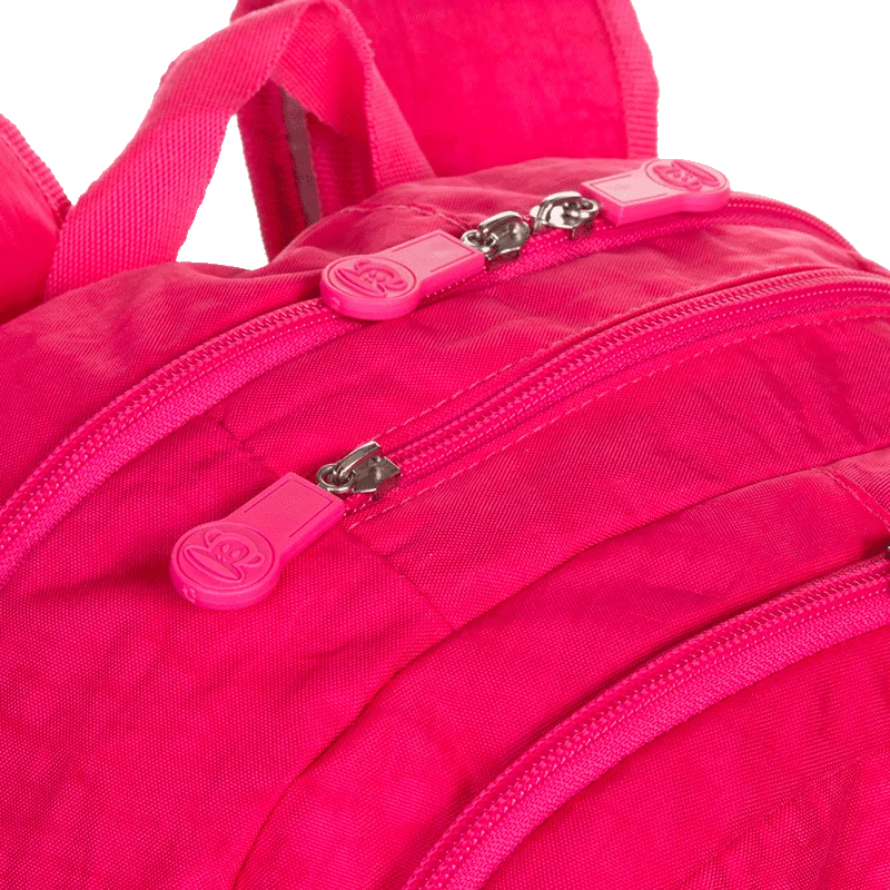 Mochila Grande 2 Compartimentos Paul Frank Classics - Dark Rosa - Pink