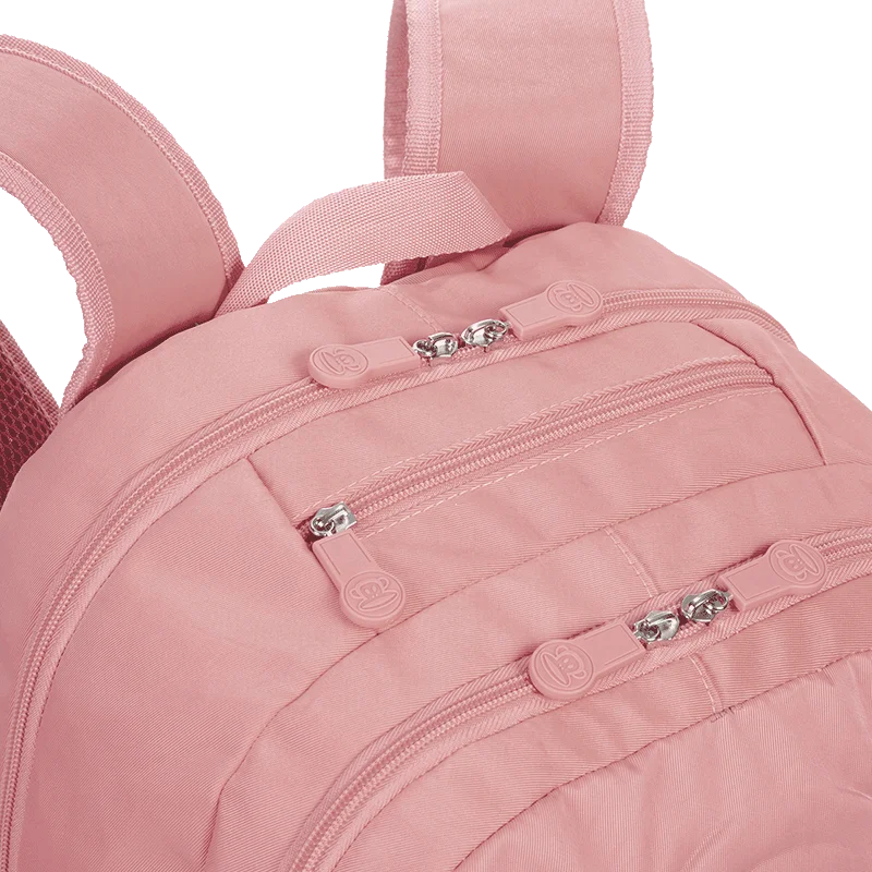Mochila Grande 2 Compartimentos Paul Frank Classics - Rosa
