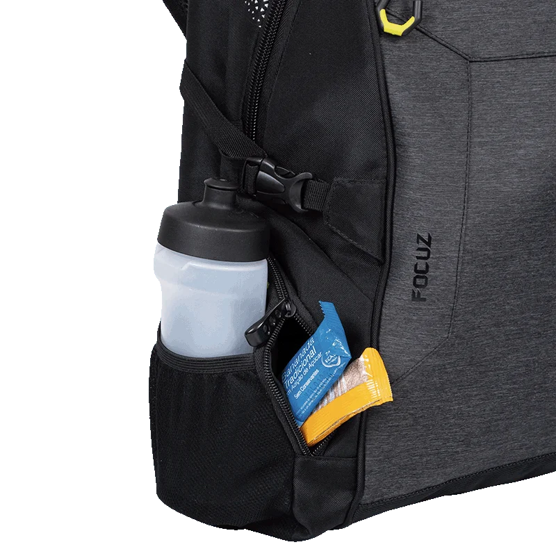 Mochila Grande 2 Compartimentos Sestini Focuz Preto