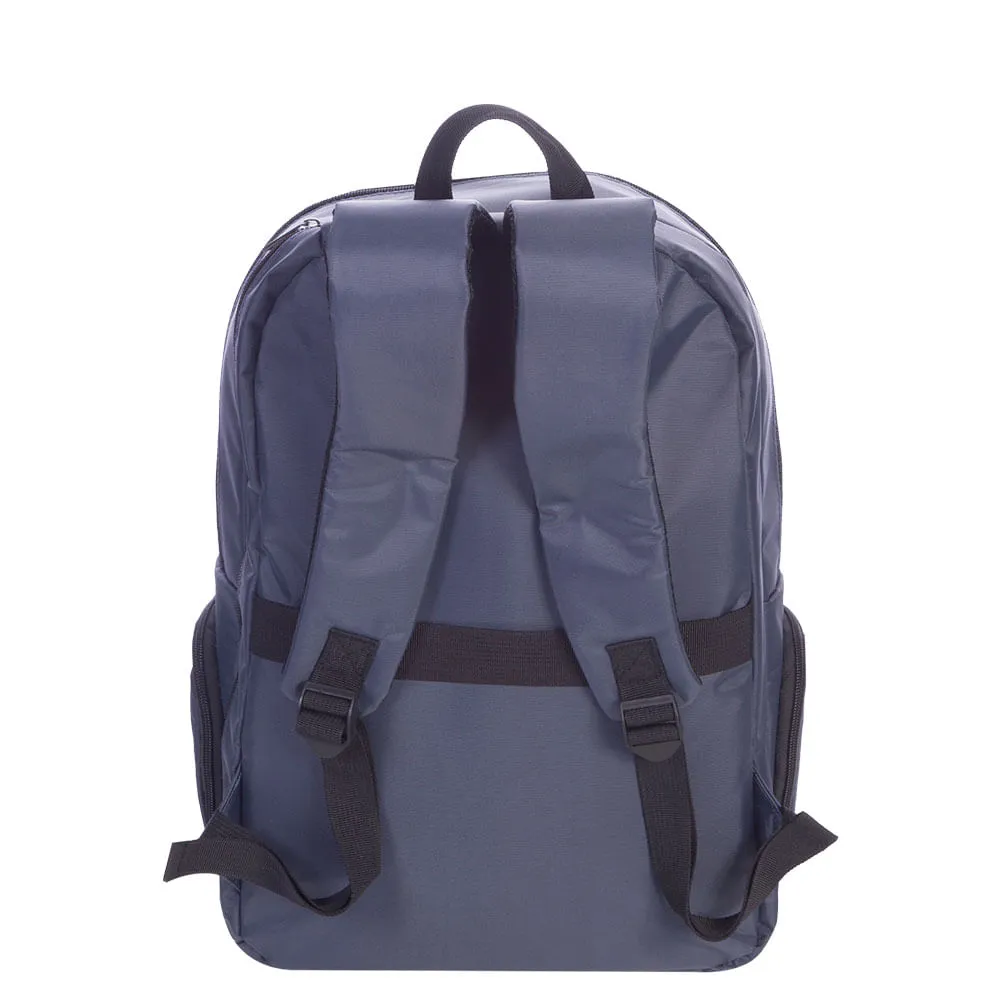 Mochila Grande 2 Compartimentos Sestini New Next - Azul