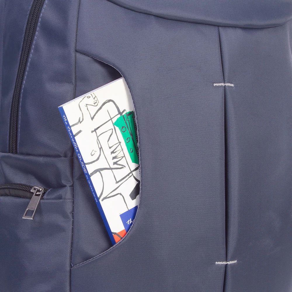 Mochila Grande 2 Compartimentos Sestini New Next - Azul