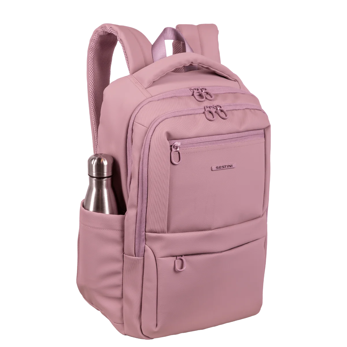 Mochila Grande 2 compartimentos Notebook 15,6 Sestini Hydroblock F - Rosa
