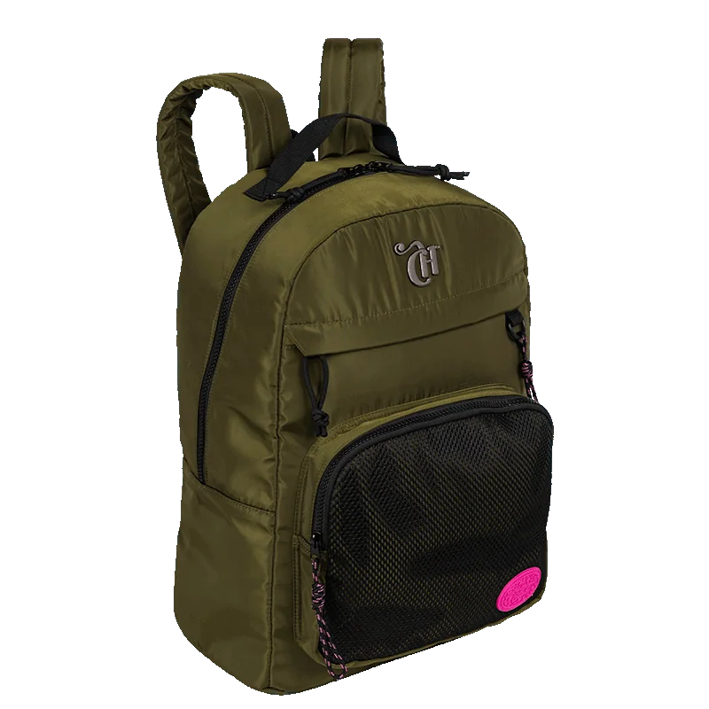 Mochila Grande Capricho Academy Verde - Militar