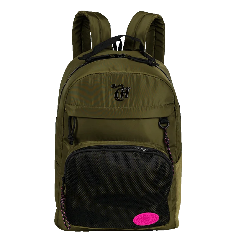 Mochila Grande Capricho Academy Verde - Militar