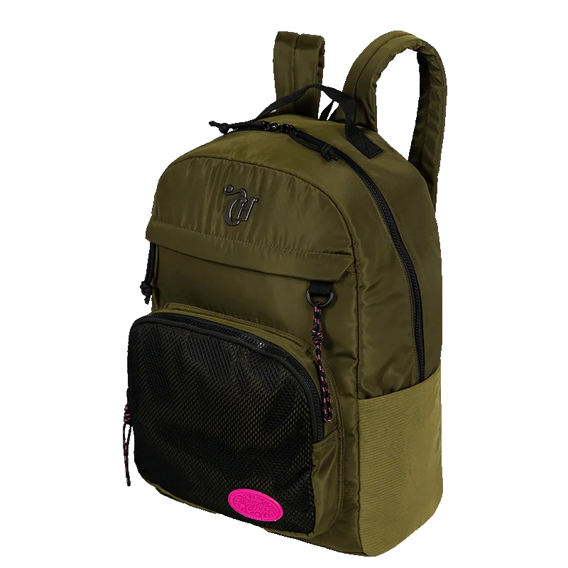Mochila Grande Capricho Academy Verde - Militar