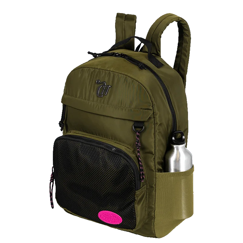Mochila Grande Capricho Academy Verde - Militar