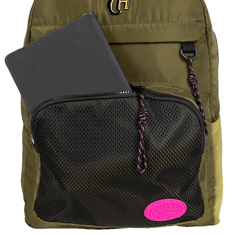Mochila Grande Capricho Academy Verde - Militar