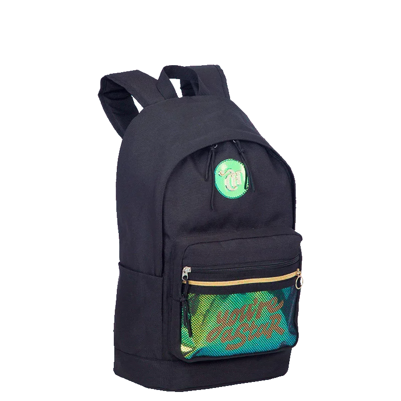Mochila Grande Capricho Candy - Preto