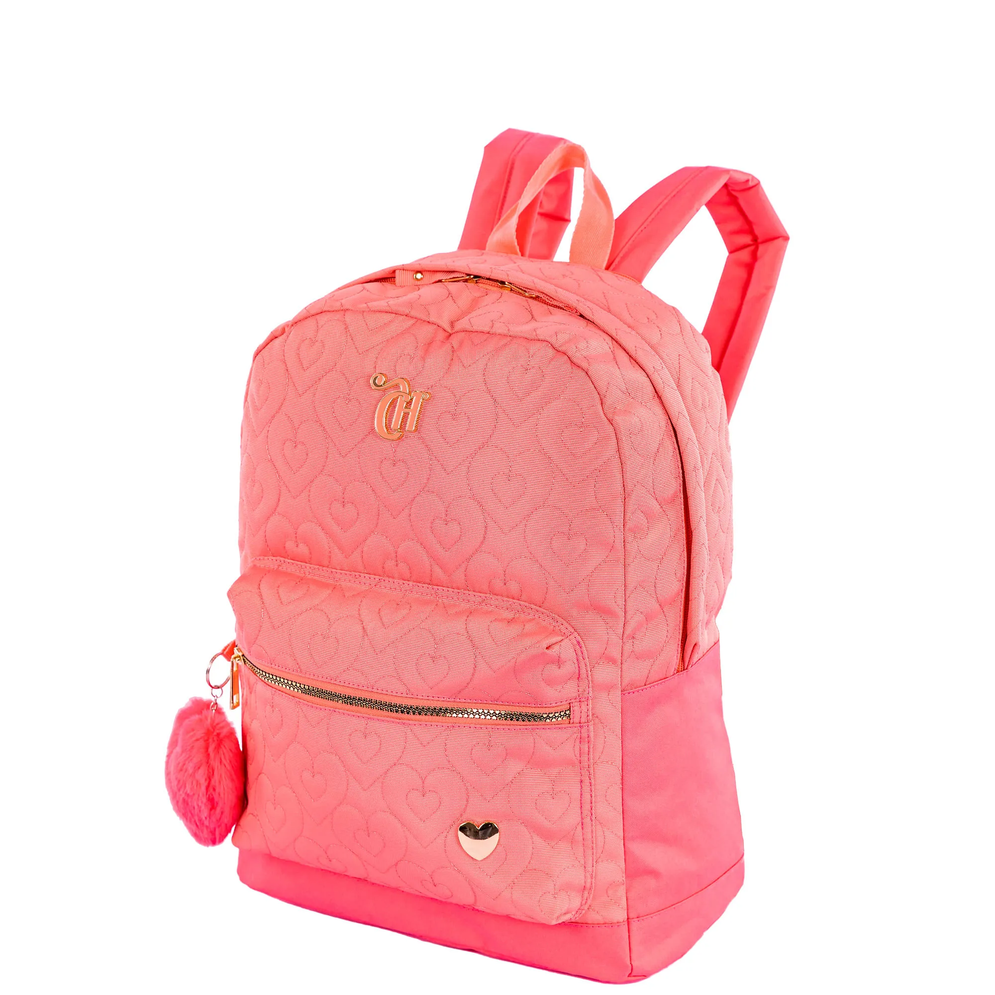 Mochila Grande Capricho Crush Laranja - Pêssego