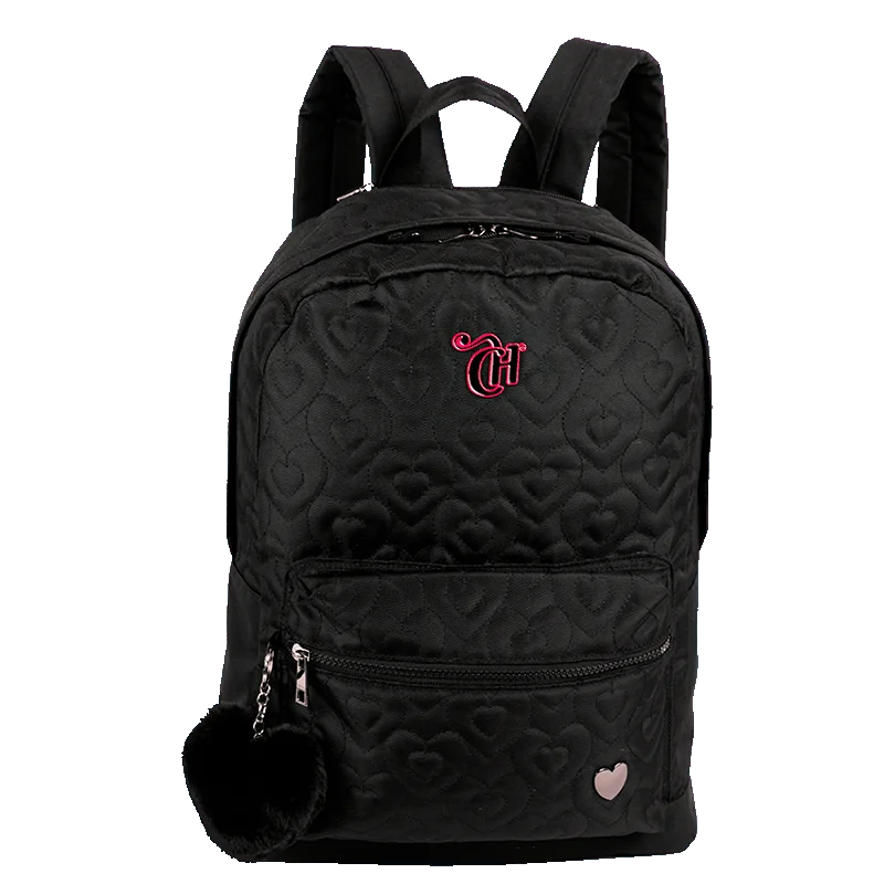 Mochila Grande Capricho Crush - Preto